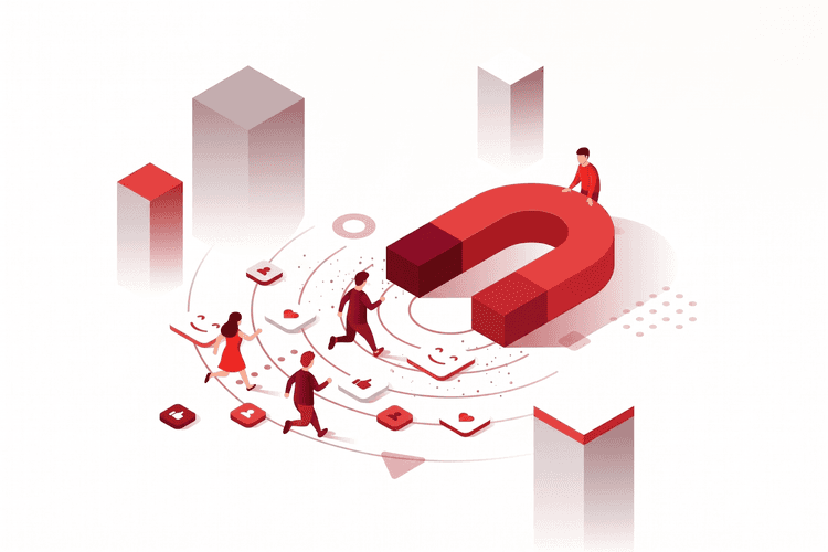 お客様を集める仕組みのイメージ